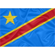 República Democrática do Congo - Tamanho: 1.80 x 2.57m